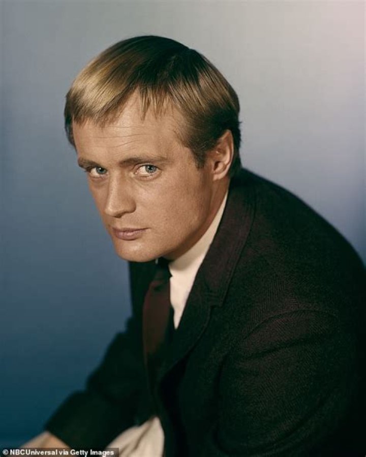 David McCallum, right, with his second wife, Katherine Carpenter, in
