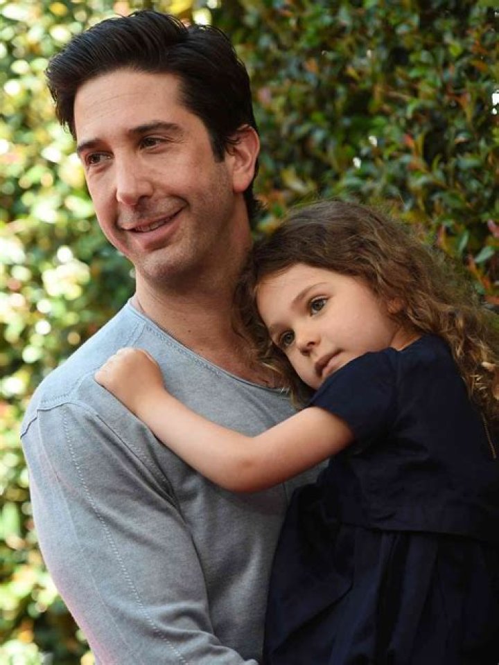 David Schwimmer and daughter Cleo wear matching burgundy coats Daily