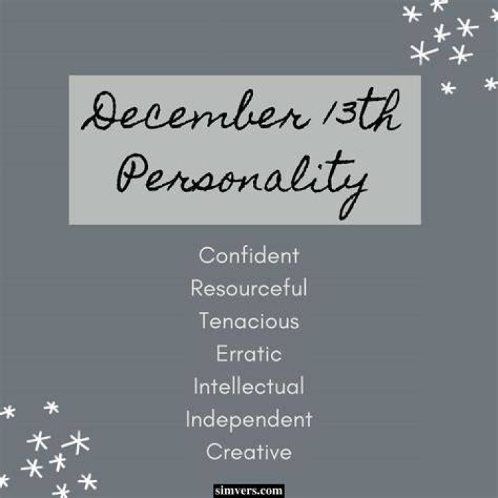 december 13 birthday personality