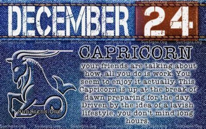 December 24 Birthday Horoscope Personality