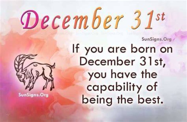 December 31 Famous Birthdays - SunSigns.Org