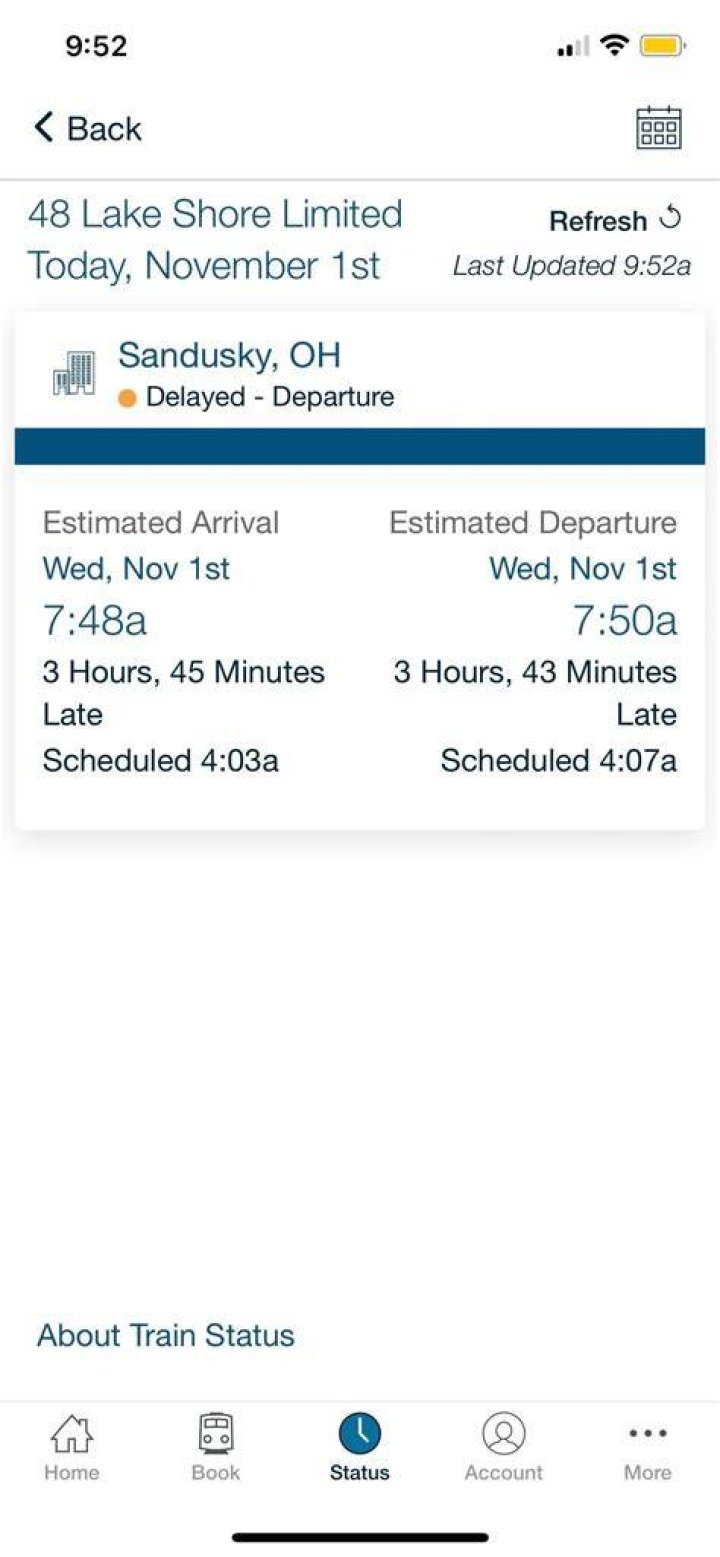 Does Amtrak refund for delays?