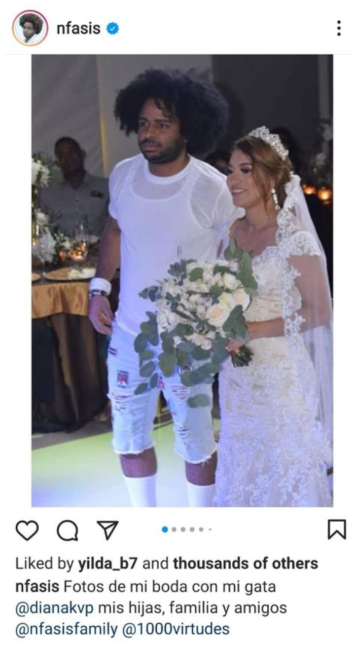 Dominican Singer Slammed For Getting Married In Ripped Shorts And T