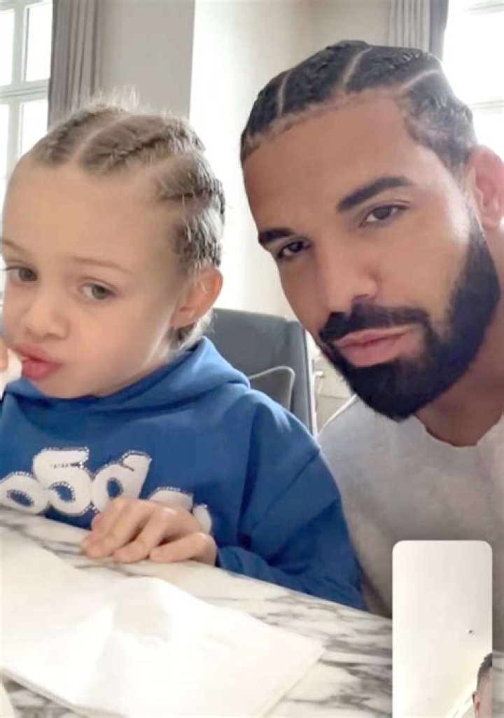 Drake Shares Photo of Baby Drake and Dad
