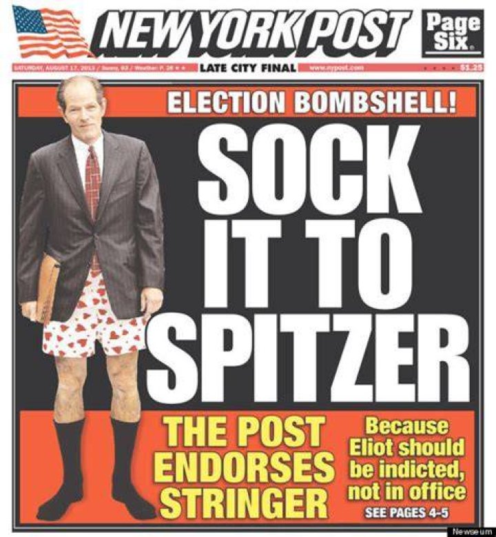 Eliot Spitzer New York Post