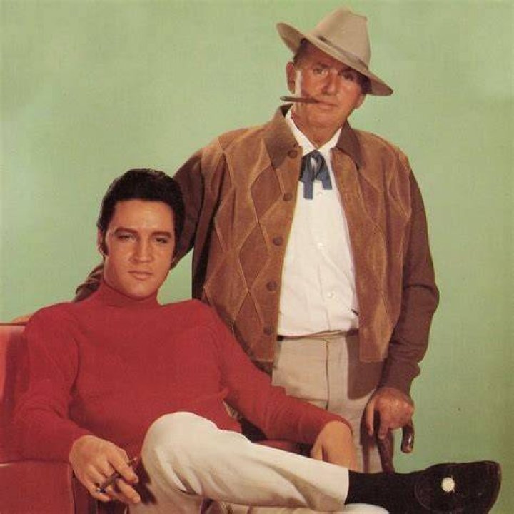 Elvis PRESLEY, with manager Colonel Tom