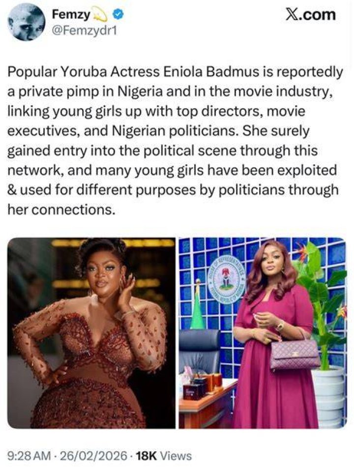 Eniola Badmus confronted a troll who commented on her weight sayin