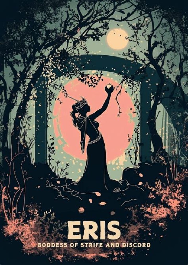 Eris Greek Goddess The Sacred Chao Discordianism Discordia Etsy