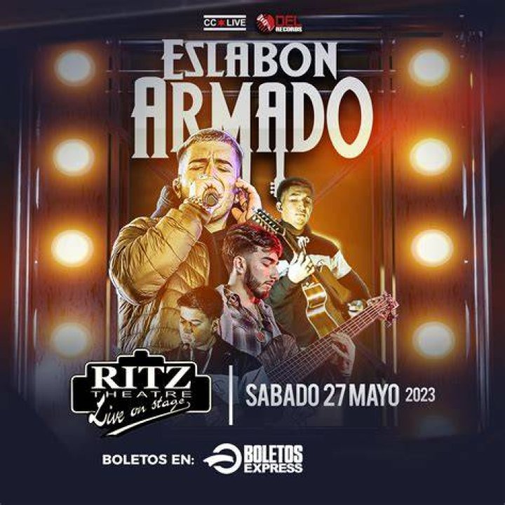 ESLABON ARMADO Elizabeth Tickets, Ritz Theatre & Performing Arts Center