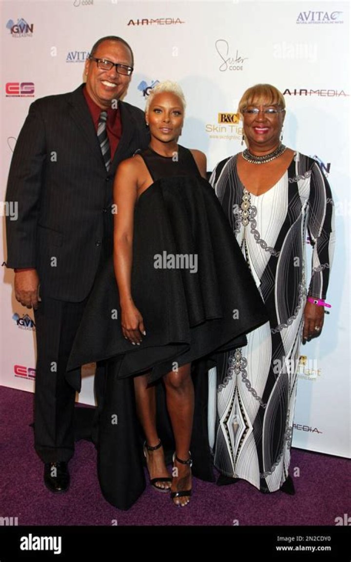 Evan Pigford, Eva Marcille, Michelle Pigford. UNIVERSAL CITY, LOS Stock