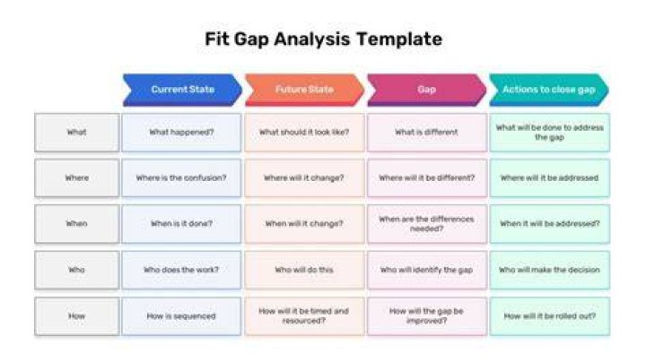 Fit Gap Analysis Template ·