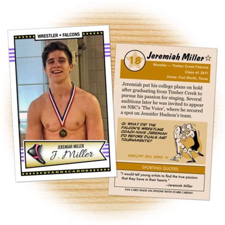 Former wrestler Jeremiah Miller grapples with competition on 'The Voice'