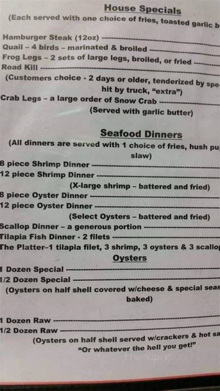 Georgia Peach Oyster Bar Menu Has A Racist Slur, Fans On Twitter Are Reacting