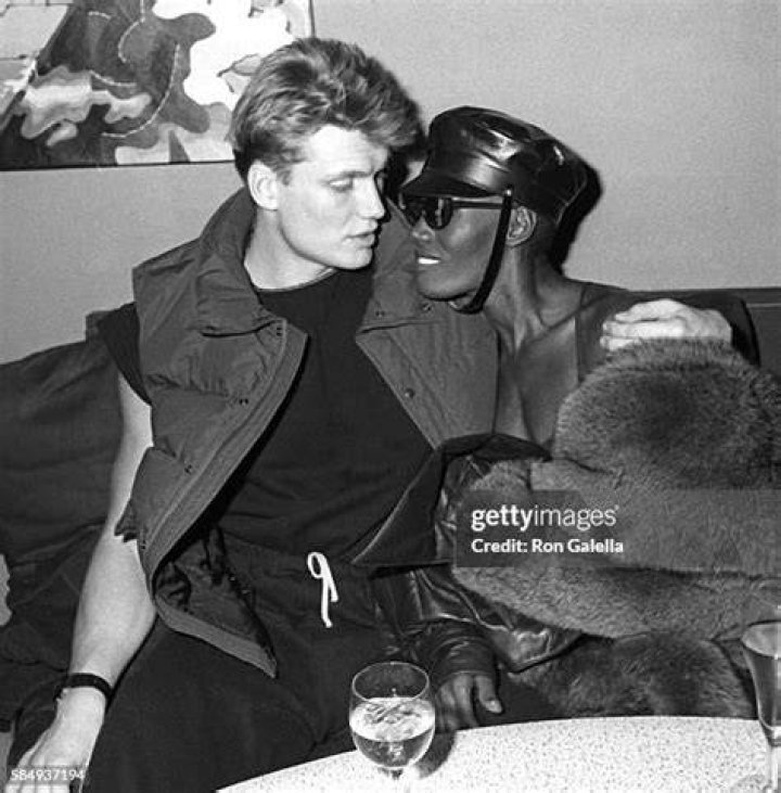 Grace Jones And Dolph Lundgren