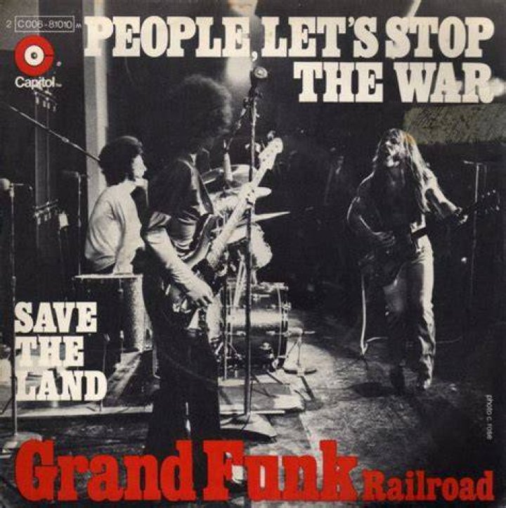 GRAND FUNK RAILROAD - People, Let's Stop the War ((Stereo)) - grand funk railroad-greatest hits