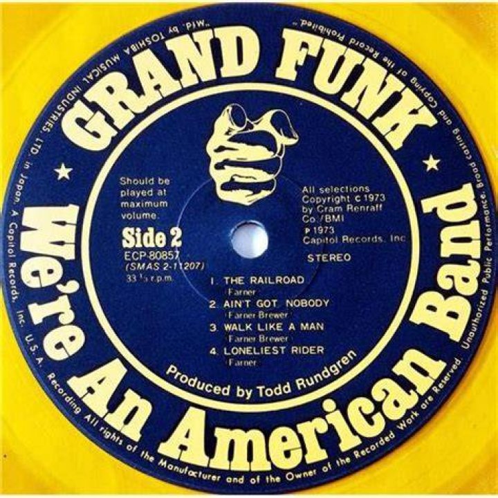 Grand Funk Railroad - We're an American Band - Grand Funk Railroad (Greatest Hits Album)