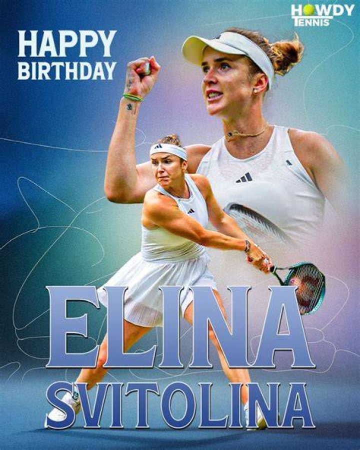 Happy Birthday Elina Svitolina Meet tennis star and former