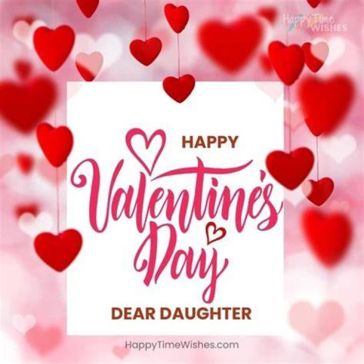 Happy Valentines Day Daughter Wishes and Cards The Quotely