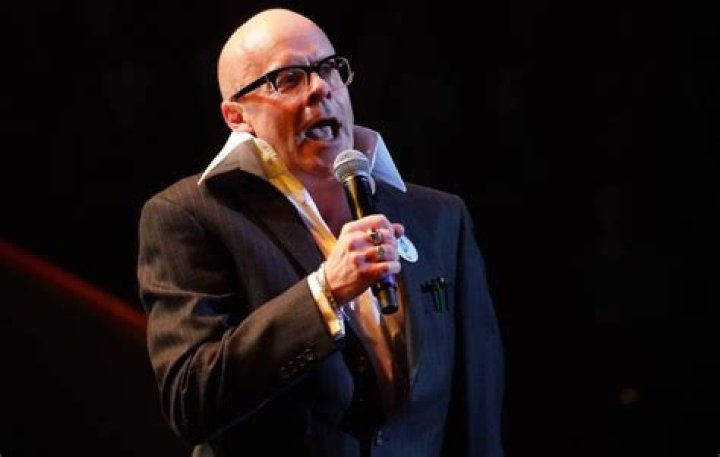 Harry Hill on stage at Hay Festival on the 23rd of May 2019. Matthew