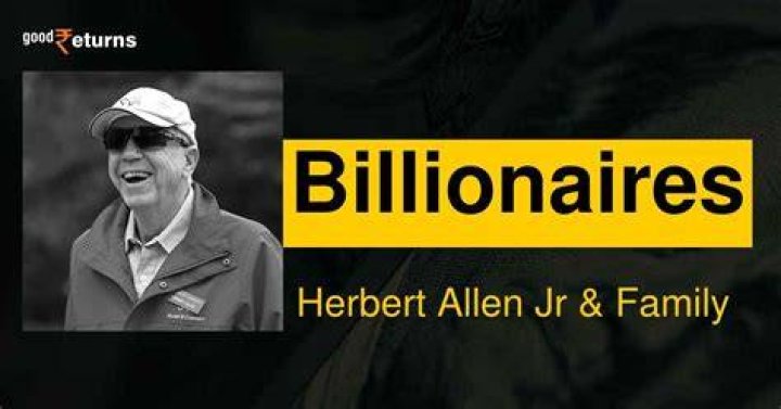 Herbert Allen Jr Net Worth, Height-Weight, Wiki Biography, etc
