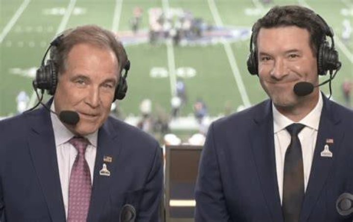 Hey, isn&rsquo;t that...? Jim Nantz, Tim Finchem The Washington Post