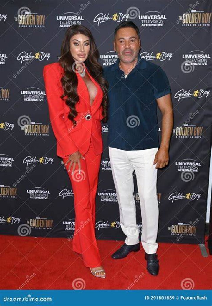 Holly Sonders Oscar De La Hoya