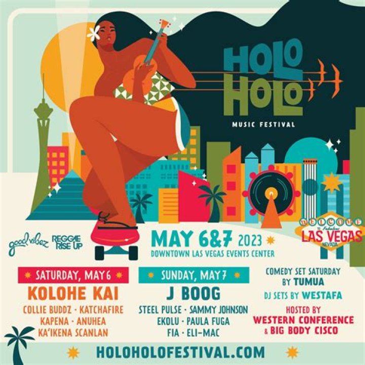 Holo Holo Vegas 2023 Inaugural Lineup Grooveist