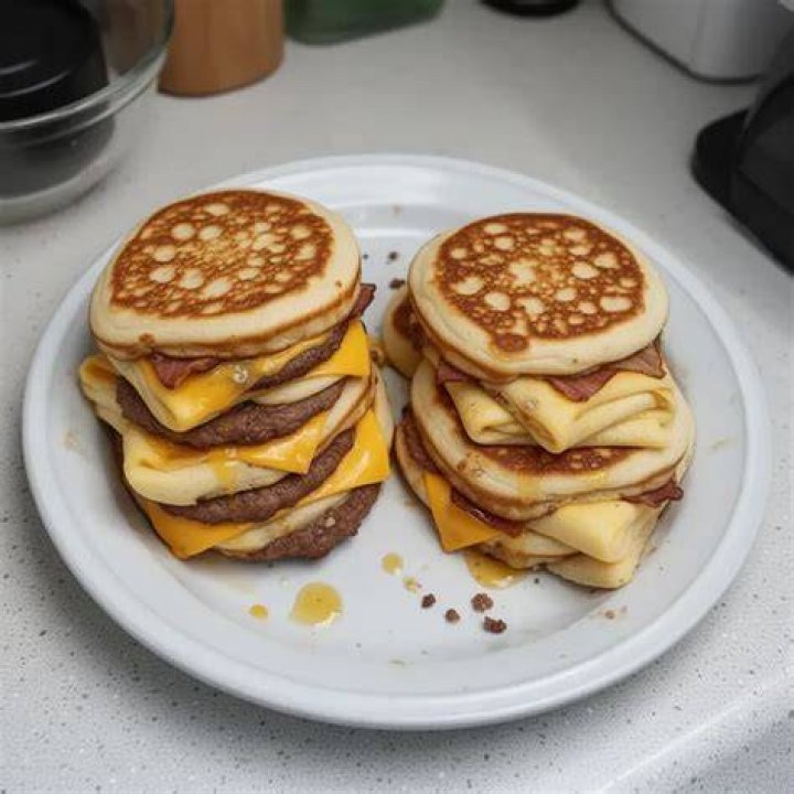 Homemade McGriddle In Under 30 Minutes (Sausage, Egg, And Cheese) Luv68