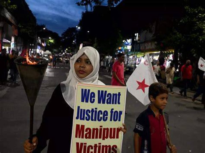 Horror Manipur Viral Video Of Women Parade Footage Scandal