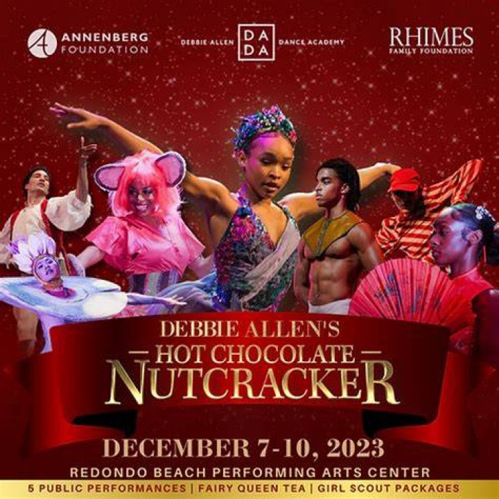 Hot Chocolate Nutcracker cast Debbie, Destiny and Jalyn! Mo
