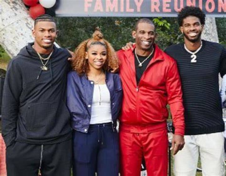 How many sons does Deion Sanders have?