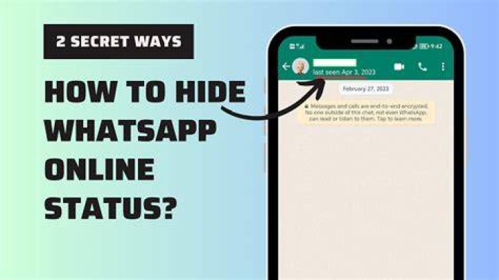How to Hide Online Status on Whatsapp (Tips & Tricks) Free apps for