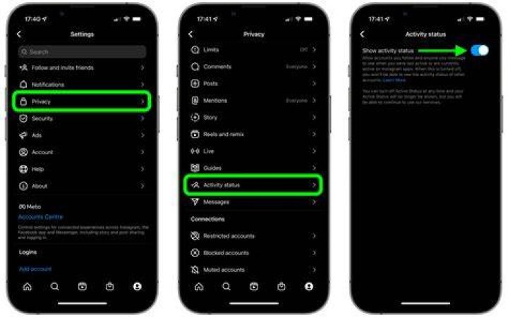 How To Hide Your Online Status on Instagram YouTube