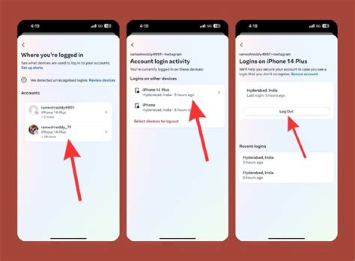 How to Logout of Instagram from a PC, IPhone or Android
