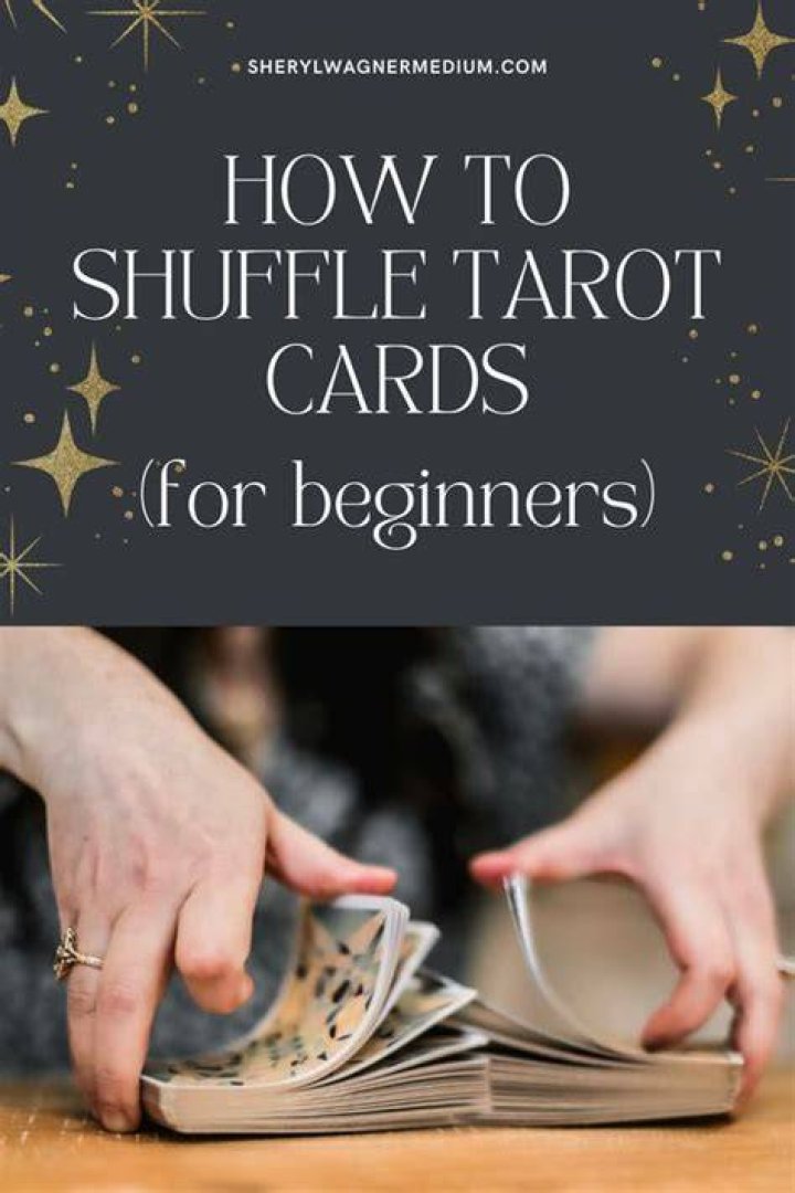 How to shuffle Tarot cards properly ·