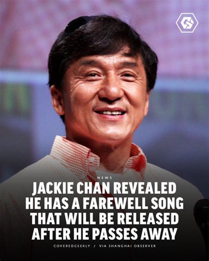 Jackie Chan says he was paid only RM3.20 a day when he first started