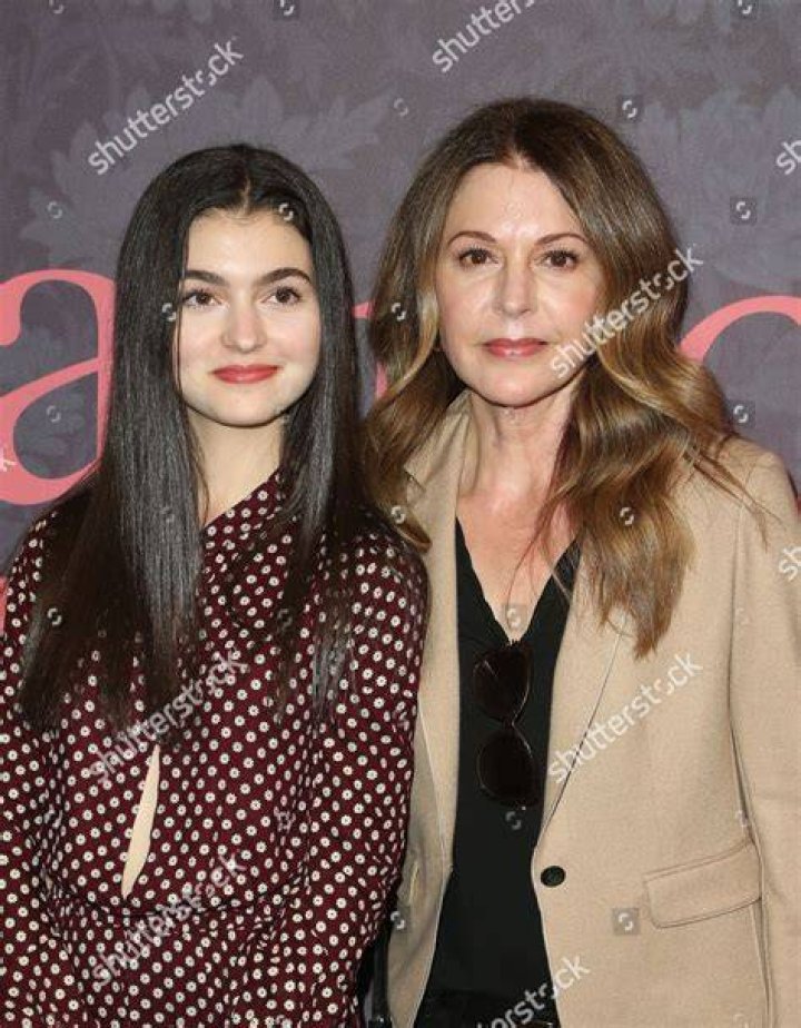 Jane Leeves joined by daughter Isabella at Patrick Melrose premiere