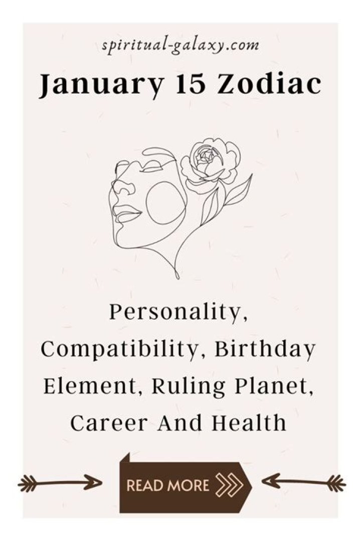 january 15 birthday personality