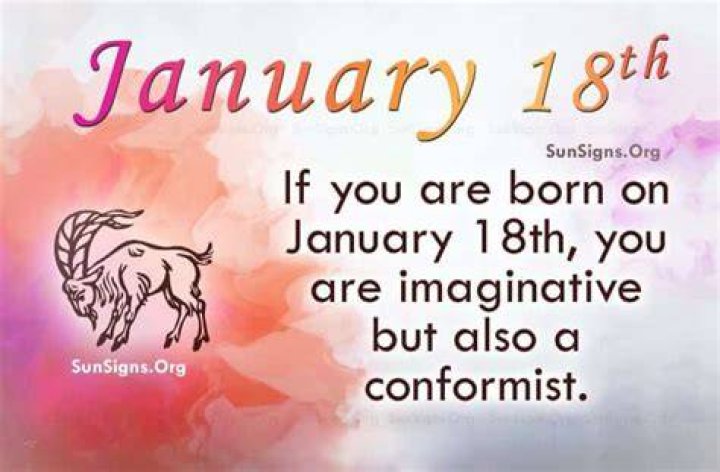 January 18 Famous Birthdays - SunSigns.Org
