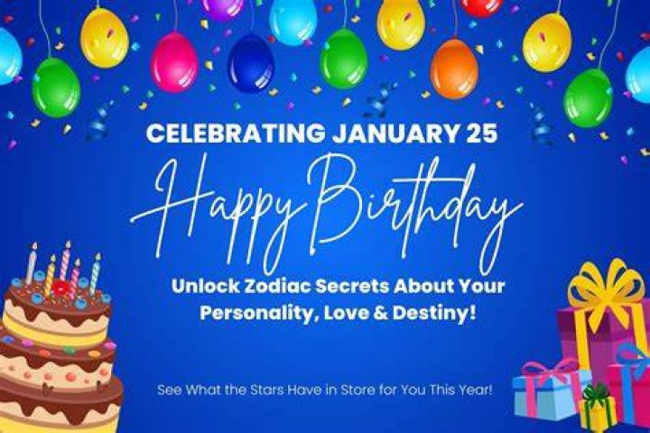 January 25 birthday
