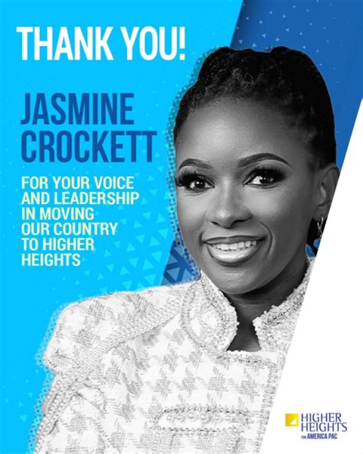 Jasmine Crockett Higher Heights for America PAC