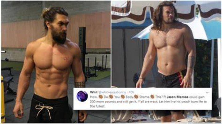 Jason Momoa body shamed for shirtless snap, fans rush to defend him