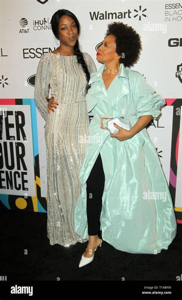 Jennifer Lewis with her daughter Charmine Celebrity families, Black