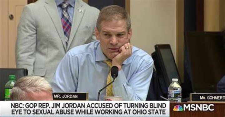 Jim Jordan accused of ignoring sexual abuse allegations at Ohio State