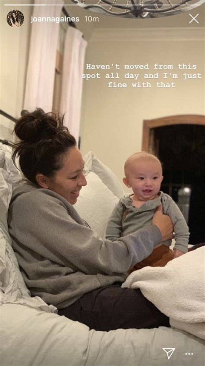 Joanna Gaines shares adorable photos of son Crew meeting Santa