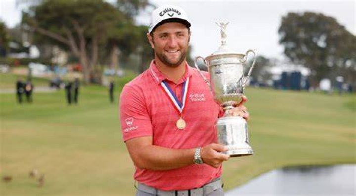 Jon Rahm Wins U.S. Open and Celebrates with Wife, Newborn Son