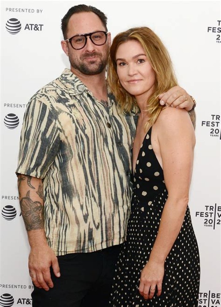 Julia Stiles and her husband Preston J. Cook Spotted in Venice 14