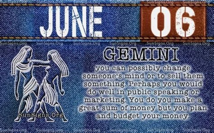 June 6 Zodiac Horoscope Birthday Personality ·