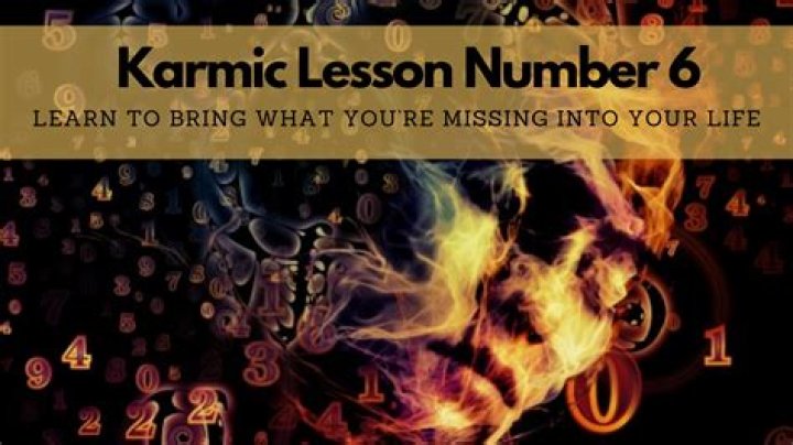 karmic lesson number 6