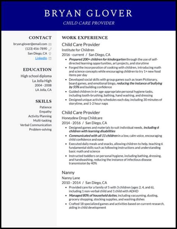 Katie Gillis Childcare Provider Self Employed LinkedIn